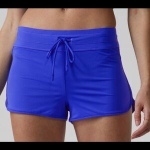 Athleta Women's Blue Kata Swim Shorts New With Tags